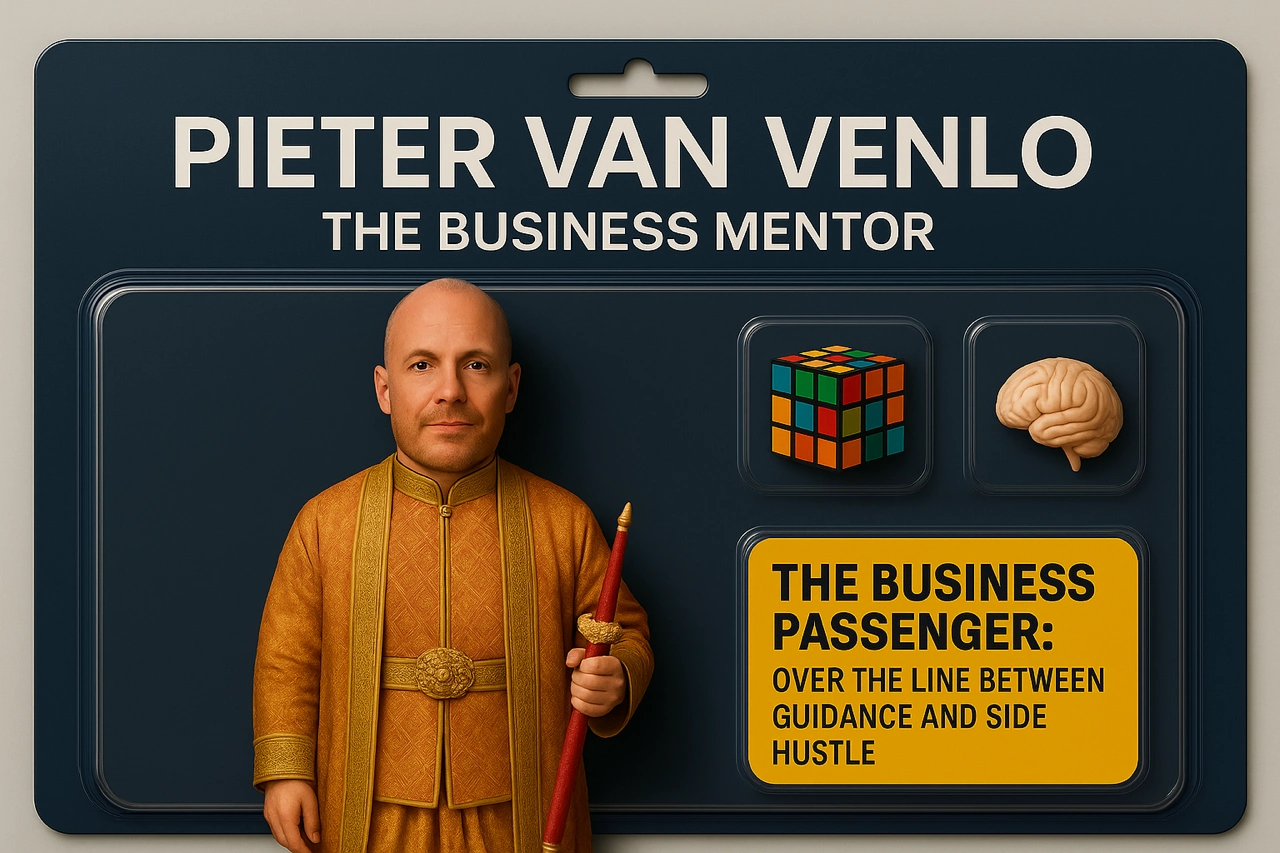 Een afbeelding van een business mentor / business passagier
