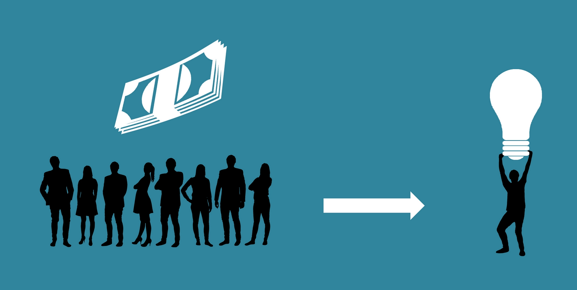 Hoe je 2 manieren van crowdfunding gebruikt voor je startup